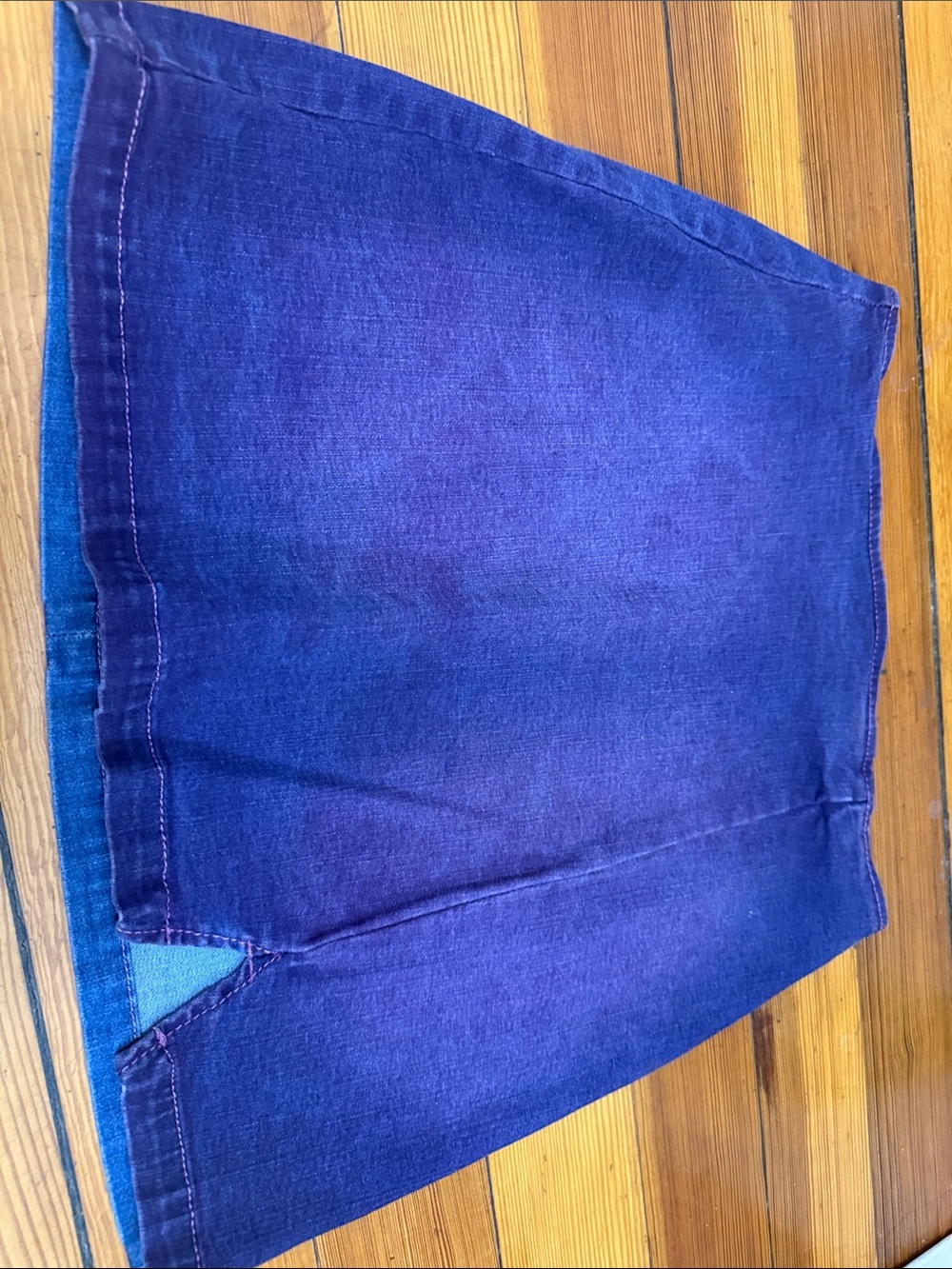 wild fable Purple Denim Mini Skirt